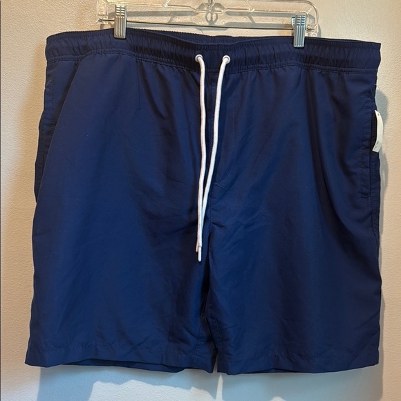 Amazon Essentials XXL Men's Blue Drawstring Swim Shorts - Picture 1 of 6